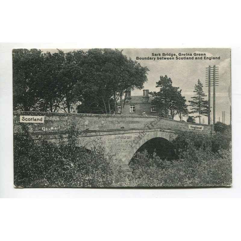 Sark Bridge Gretna Green boundary between Scotland and England