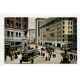 Market St showing Lottas Fountain and New Palace Hotel San Francisco California