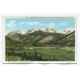 Panorama of Horseshoe Park and Mummy Range Estes Park Rocky Mountain National Park Colorado