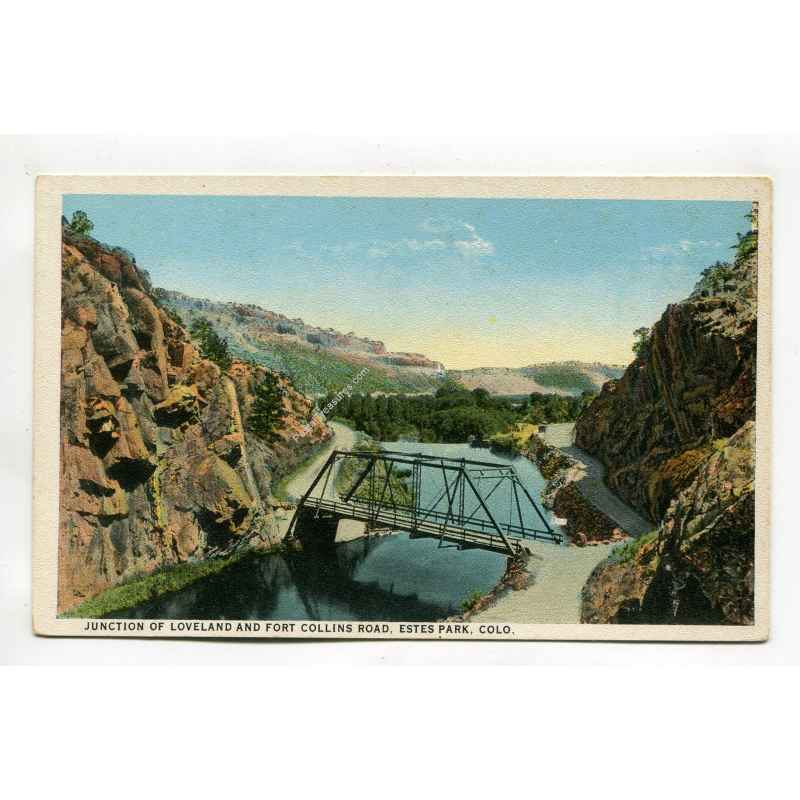 Junction of Loveland and Fort Collins Road Estes Park Colorado