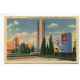 Vista in the Esplanade of State Texas Centennial Exposition Dallas