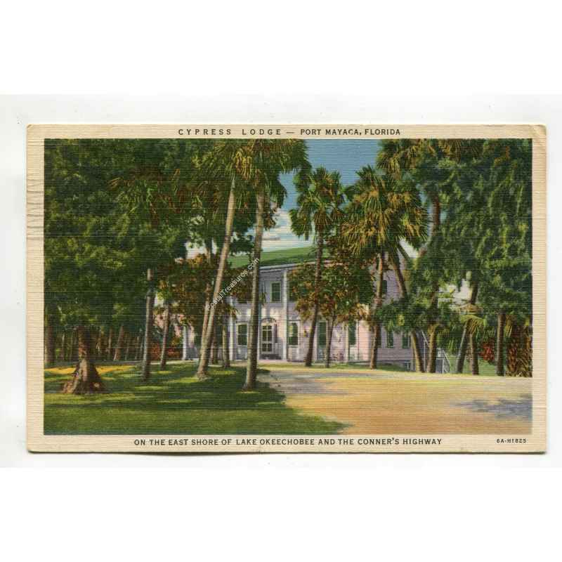 Cypress Lodge Port Mayaca Florida on the East Shore of Lake