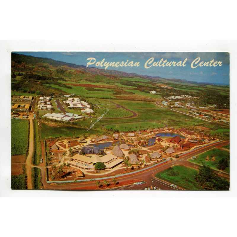 Polynesian Cultural Center Laie Oahu Postcard Polynesian Cultural Center Laie Oahu Postcard