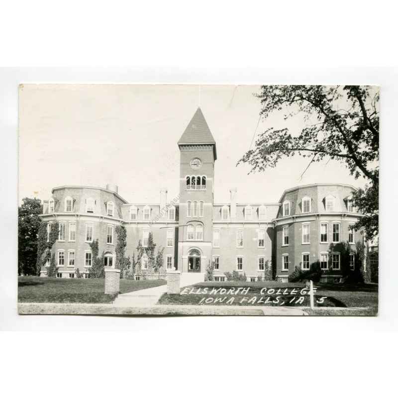 Ellsworth College Iowa Falls Iowa postcard