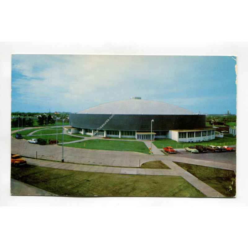 Field House University of Wichita Kansas postcard