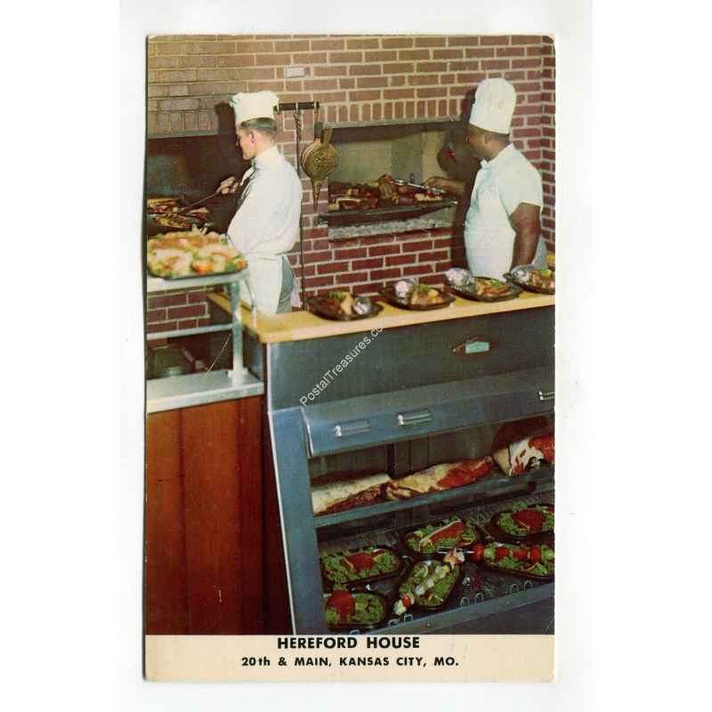 Hereford House 20th and Main Kansas City Missouri vintage