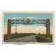 Welcome Arch on Lincoln Highway #30 Entering North Platte Nebraska