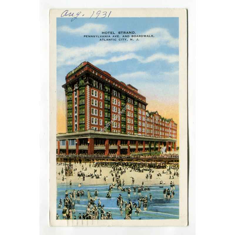 Hotel Strand Pennsylvania Ave and Boardwalk Atlantic City