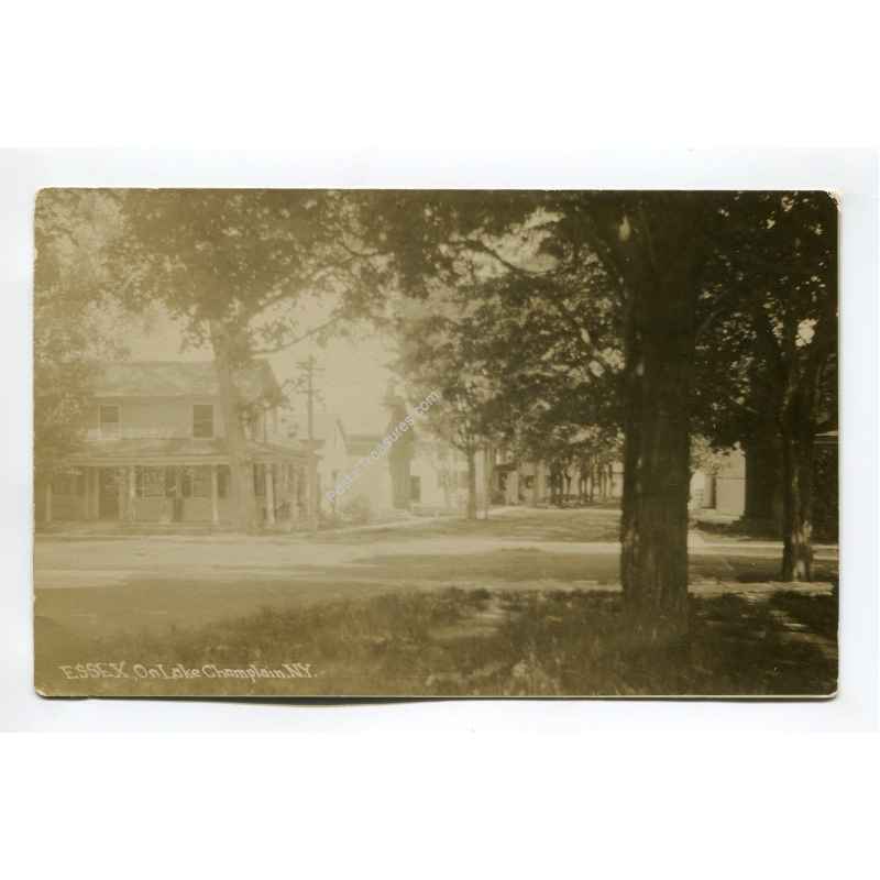 Essex On Lake Champlain New York vintage postcard