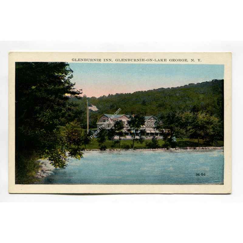 Glenburnie Inn Glenburnie on Lake New York vintage