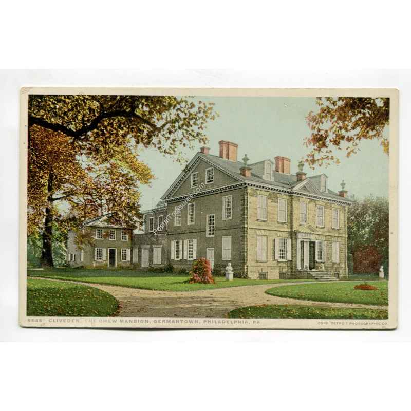 Cliveden the Chew Mansion Germantown Philadelphia Pennsylvania