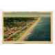 Aerial view showing water front at Virginia Beach Virginia